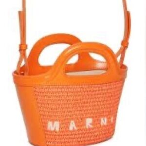 MARNI Vibrant Orange Mini Bag